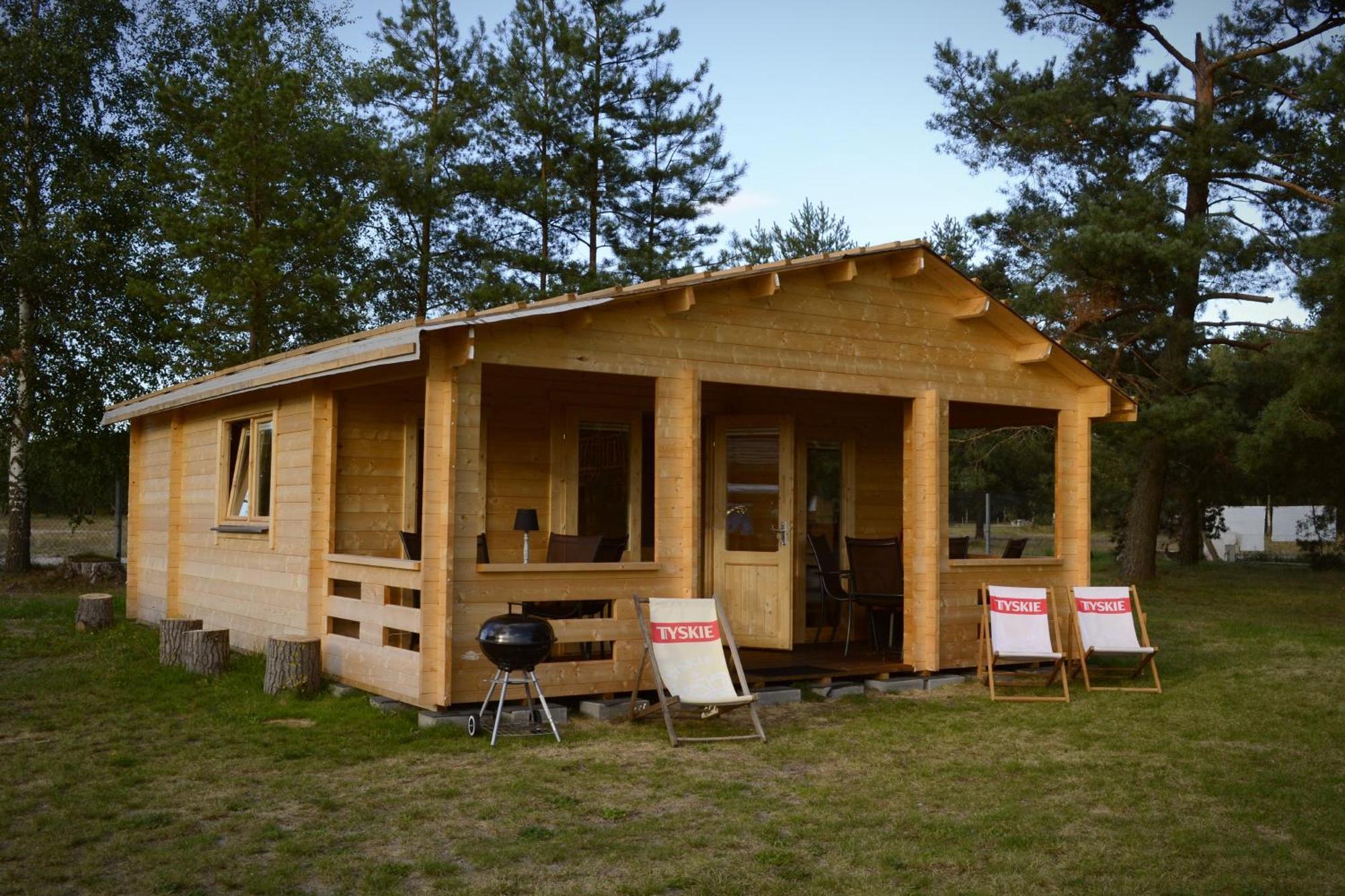 Camping Szczecinek Domy Wypoczynkowe Luaran gambar